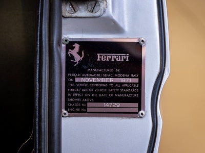 1971 Ferrari 365 GTB4 Base