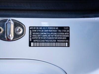 2022 Porsche 718 Spyder Base