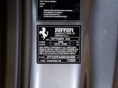 2022 Ferrari Portofino Base