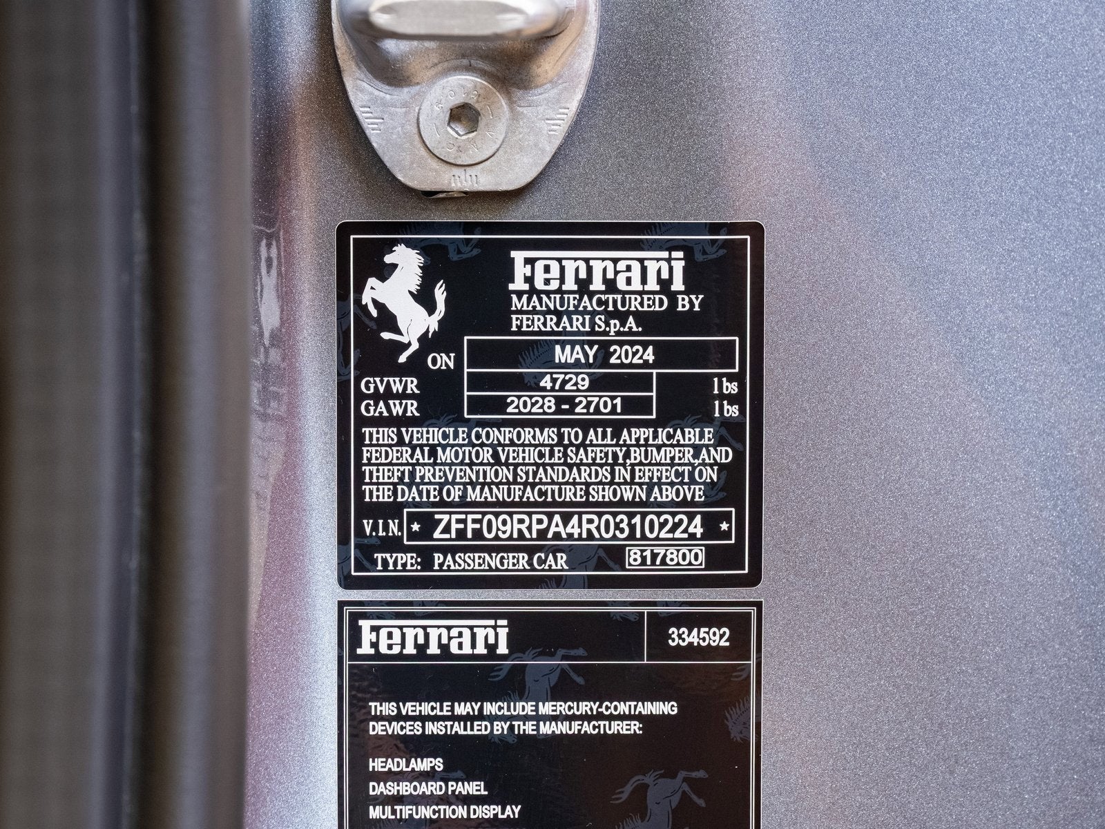 2024 Ferrari Roma Spider Base