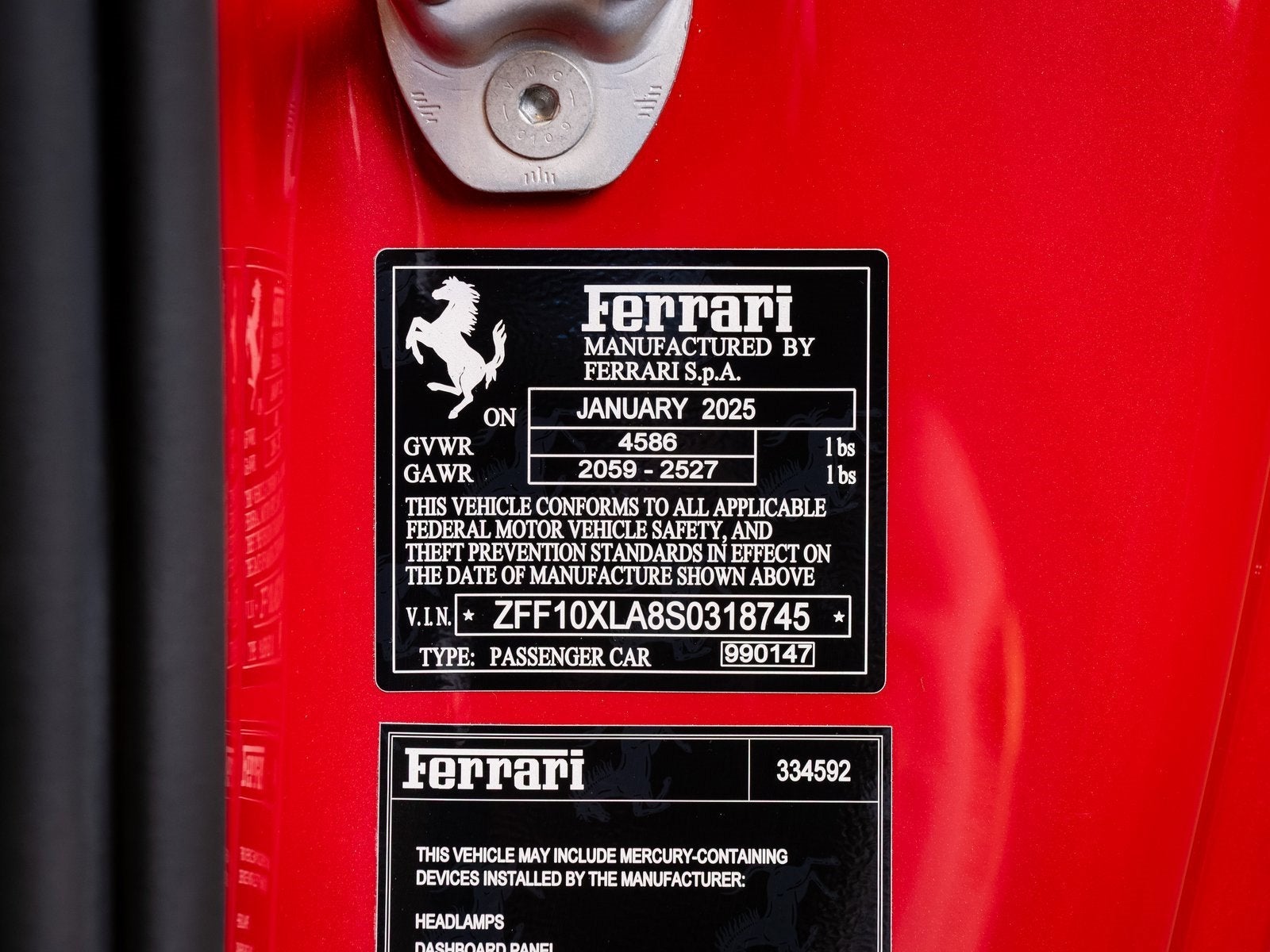 2025 Ferrari 12Cilindri Base