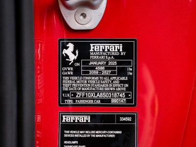 2025 Ferrari 12Cilindri Base