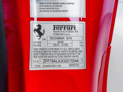 2016 Ferrari 488 GTB Base