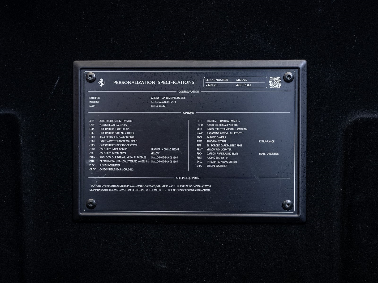 2020 Ferrari 488 Pista Base