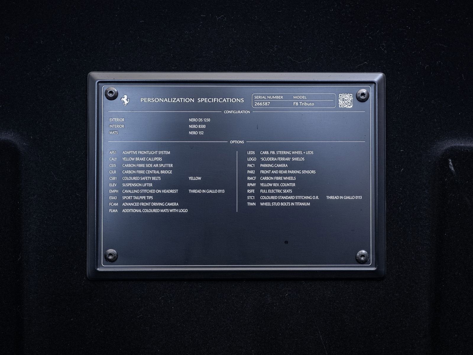 2021 Ferrari F8 Tributo Base