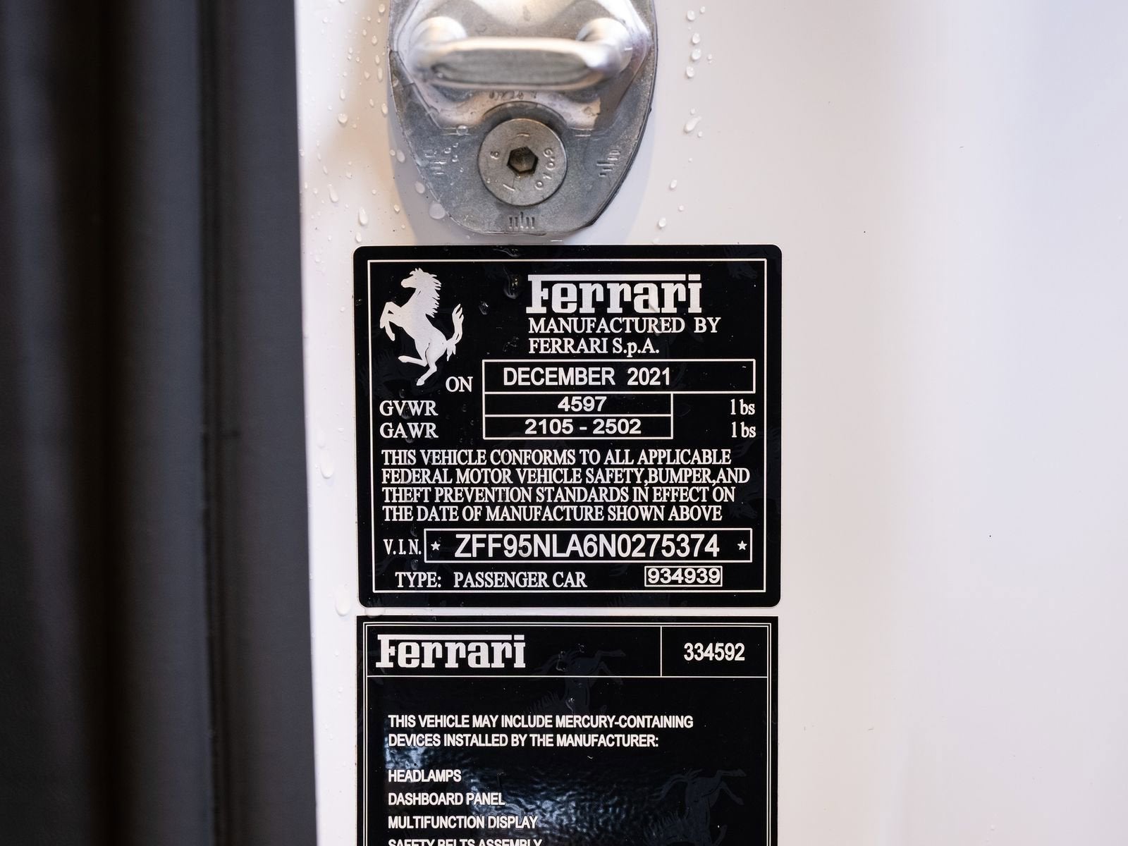 2022 Ferrari SF90 Stradale Base