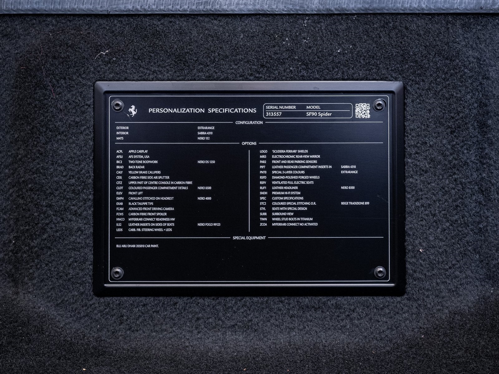 2025 Ferrari SF90 Spider Base