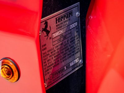 2009 Ferrari 430 Scuderia Spider 16M