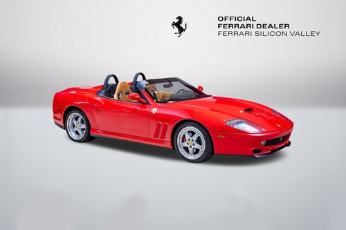 2001 Ferrari 550 Barchetta Pininfarina Maranello