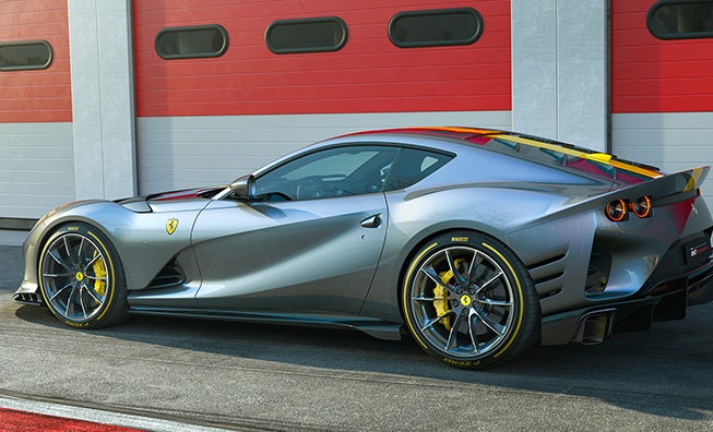 2023 Ferrari 812 Competizione Side in Redwood City CA