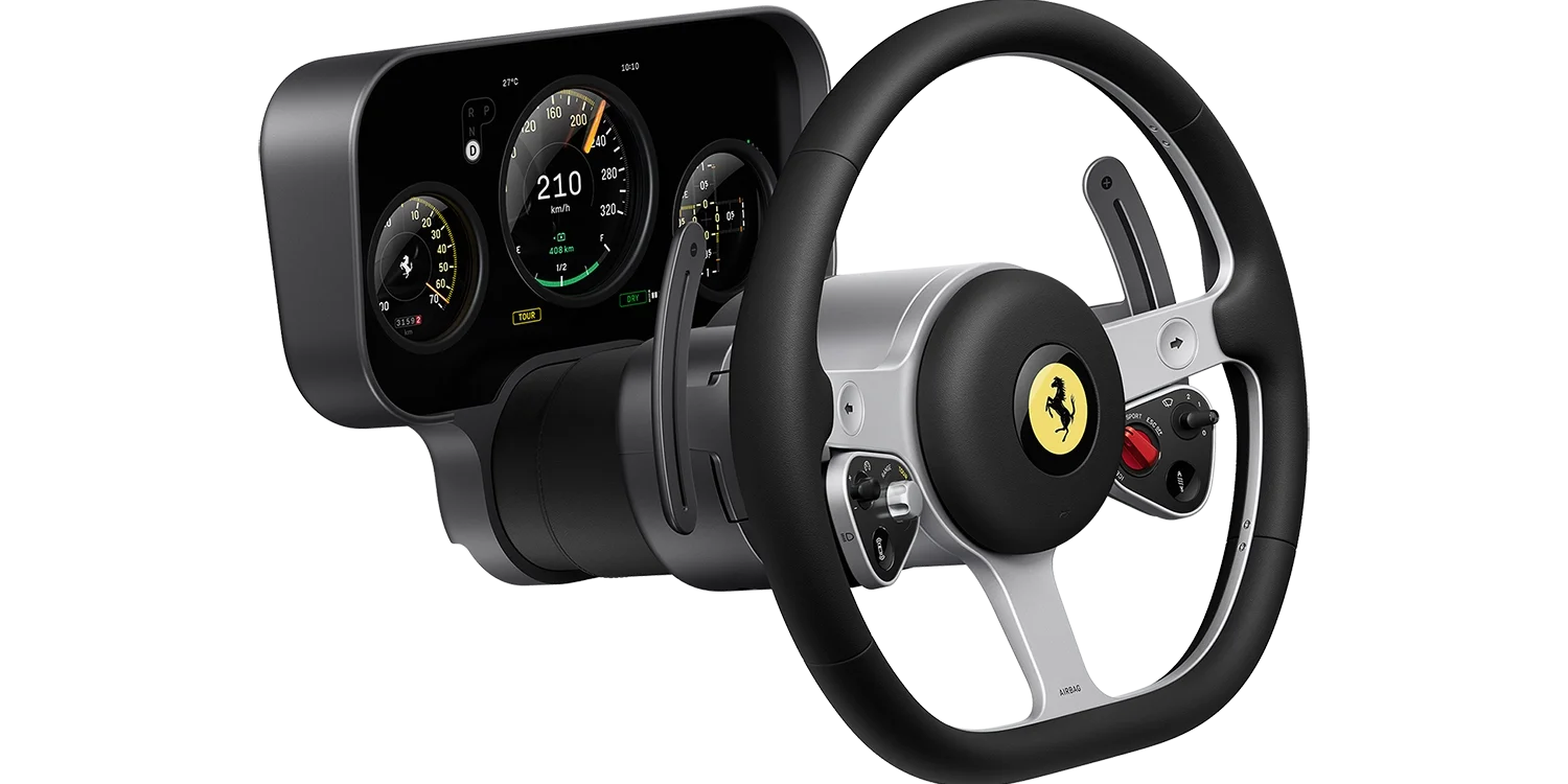 Exterior view of %(YEAR) Ferrari %(MODEL).